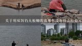 关于用双饵钓大板鲫的效果有没有什么经验可以分享?