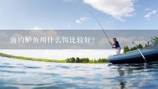 海钓鲈鱼用什么饵比较好？