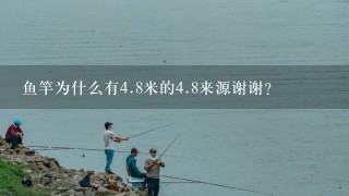 鱼竿为什么有4.8米的4.8来源谢谢？