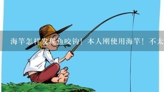 海竿怎样发现鱼咬钩！本人刚使用海竿！不太会用！请指教！