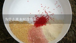 为什么涨水时没有鱼？