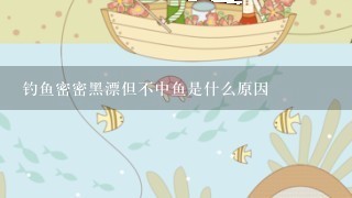 钓鱼密密黑漂但不中鱼是什么原因