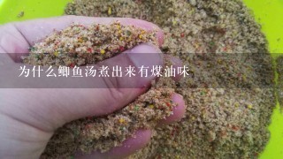 为什么鲫鱼汤煮出来有煤油味