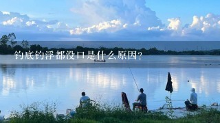 钓底钓浮都没口是什么原因？