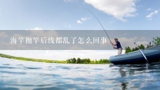 海竿抛竿后线都乱了怎么回事