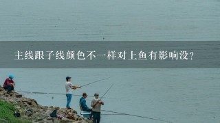 主线跟子线颜色不1样对上鱼有影响没？