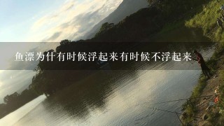 鱼漂为什有时候浮起来有时候不浮起来