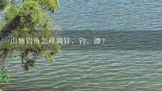 山塘钓鱼怎样调钎，钓，漂？