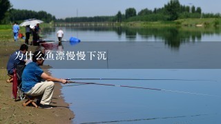 为什么鱼漂慢慢下沉