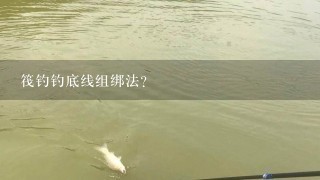 筏钓钓底线组绑法？