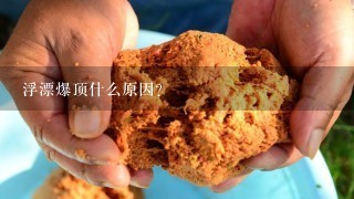 浮漂爆顶什么原因？