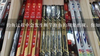 钓鱼过程中会发生断竿跑鱼的现象出现，你知道为什么