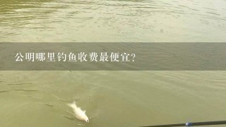 公明哪里钓鱼收费最便宜？