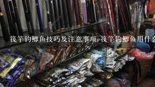 筏竿钓鲫鱼技巧及注意事项 筏竿钓鲫鱼用什么竿稍