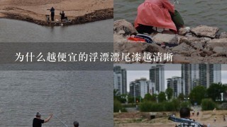 为什么越便宜的浮漂漂尾漆越清晰