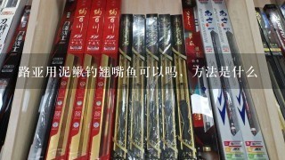 路亚用泥鳅钓翘嘴鱼可以吗，方法是什么