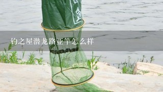 钓之屋潜龙路亚竿怎么样