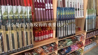 什么是红古鱼咬钩的重要技巧