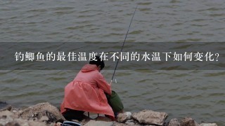 钓鲫鱼的最佳温度在不同的水温下如何变化?