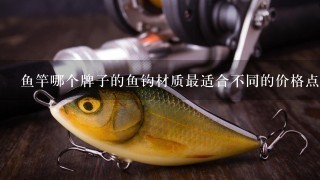 鱼竿哪个牌子的鱼钩材质最适合不同的价格点?